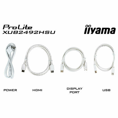 iiyama ProLite XUB2492HSU-W1 24" IPS Desktop Panel in White