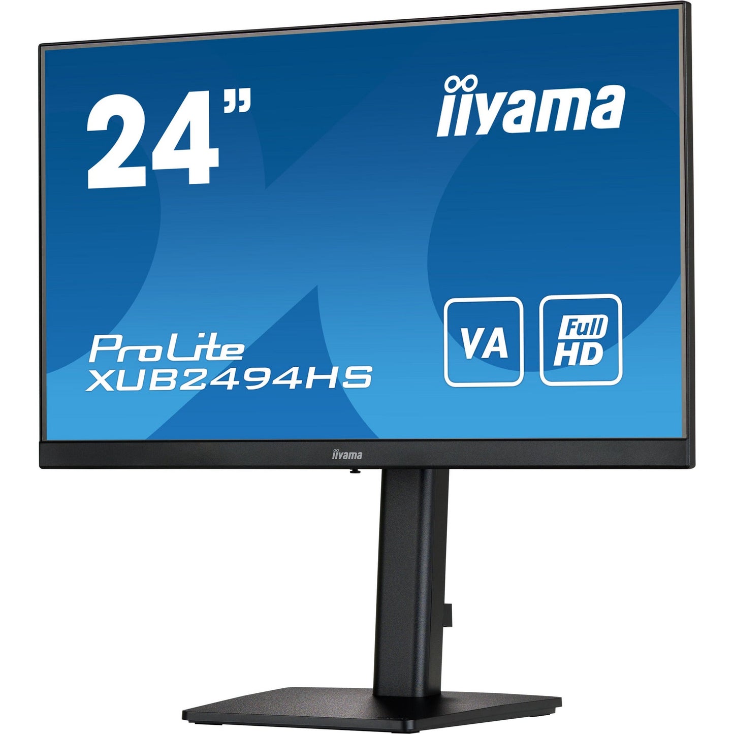 Iiyama ProLite XUB2494HS-B2 24” Full HD VA monitor with Height Adjust Stand