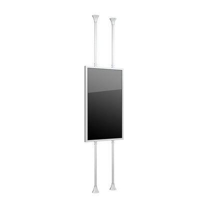 Multibrackets M Pro Series Enclosure 75" Floor to Ceiling Medium White