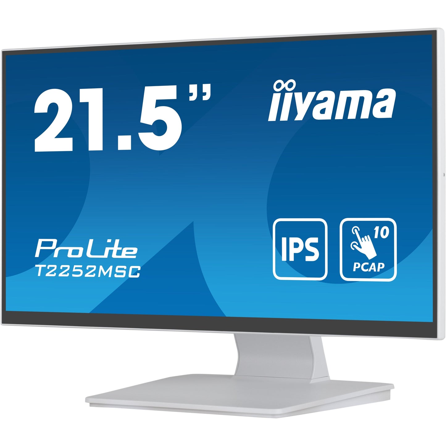 iiyama ProLite computer monitor 54.6 cm (21.5") 1920 x 1080 pixels Full HD LCD Touchscreen Table White