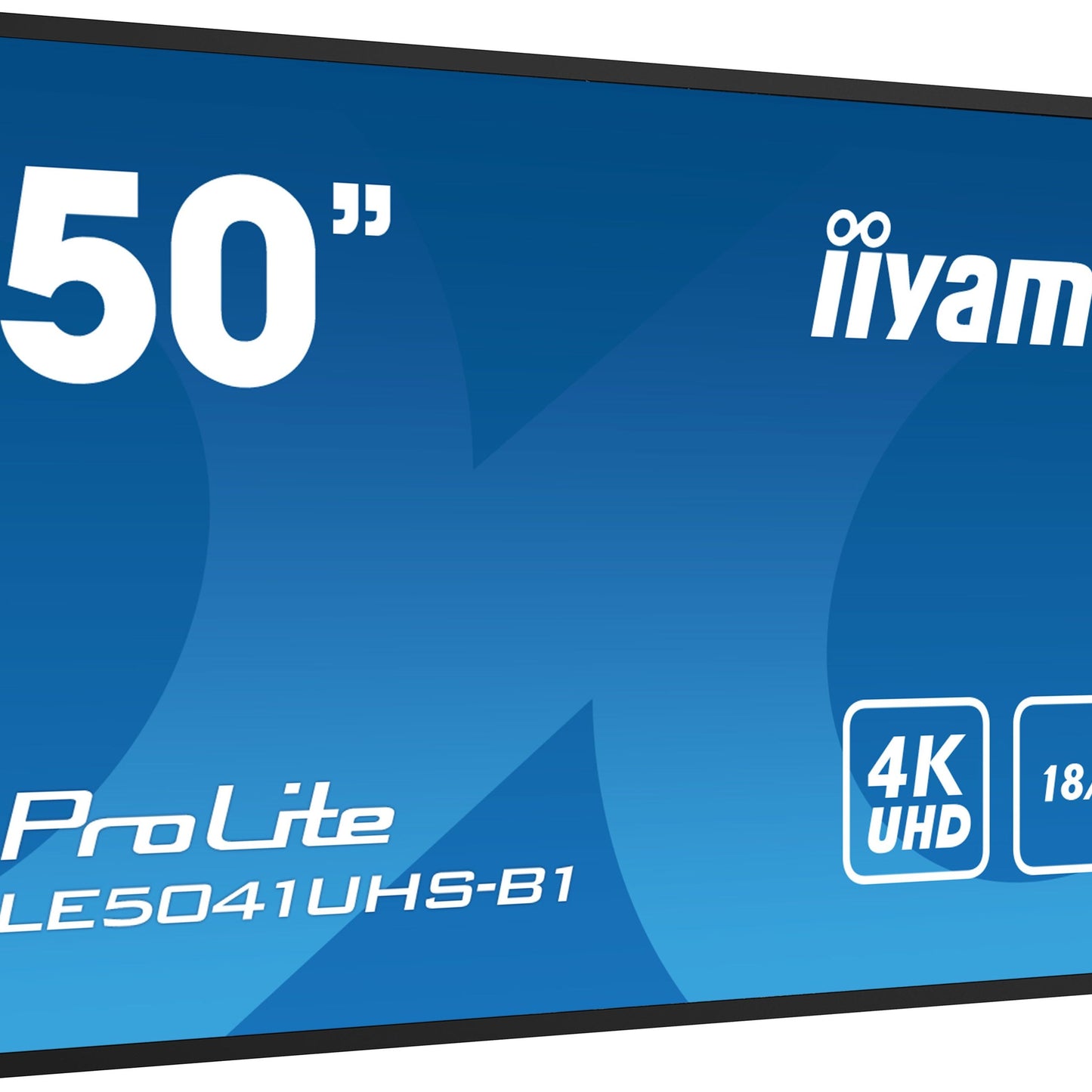 iiyama LE5041UHS-B1 Signage Display Digital signage flat panel 125.7 cm (49.5") LCD 350 cd/m² 4K Ultra HD Black 18/7