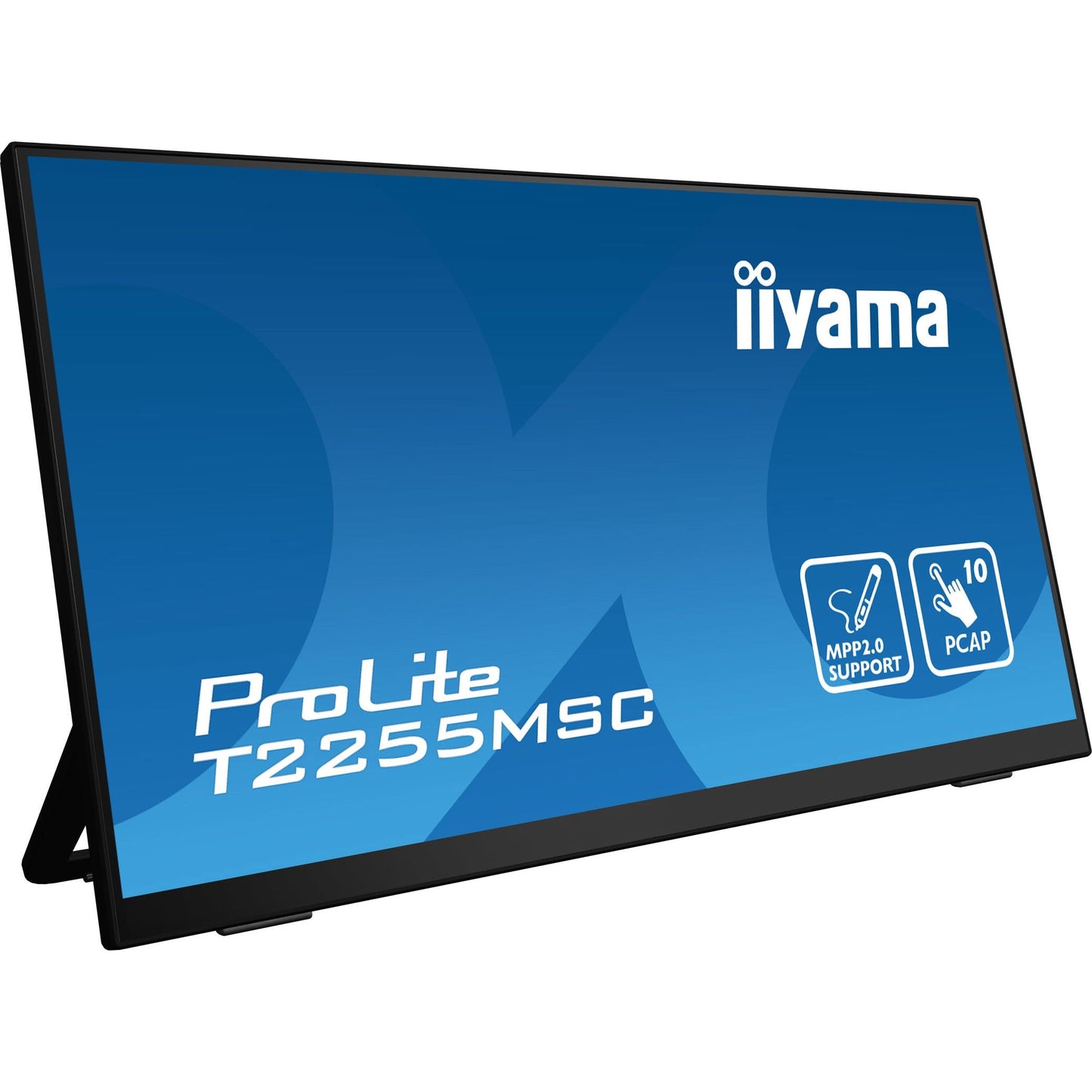 iiyama ProLite T2255MSC-B1 22" PCAP Full HD Touchscreen with Kickstand and MPP2.0 Pen Support