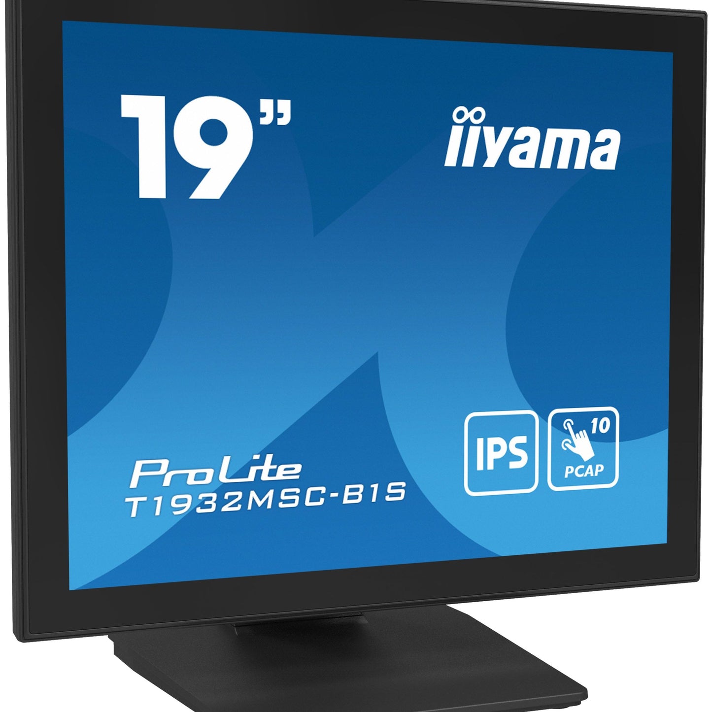 iiyama ProLite T1932MSC-B1S computer monitor 48.3 cm (19") 1280 x 1024 pixels Full HD LED Touchscreen Tabletop Black