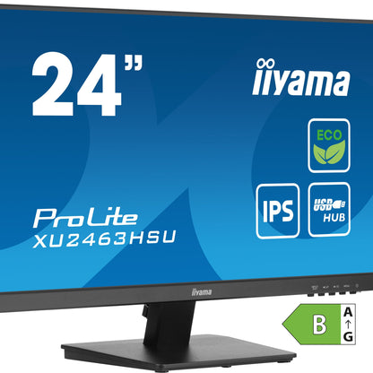 iiyama ProLite XU2463HSU-B1 24" IPS, Full HD panel with B energy class