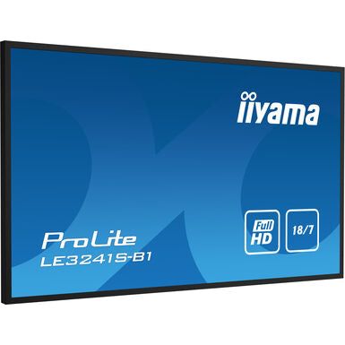 iiyama LE3241S-B1 Signage Display Digital signage flat panel 80 cm (31.5") 350 cd/m² Full HD Black 18/7