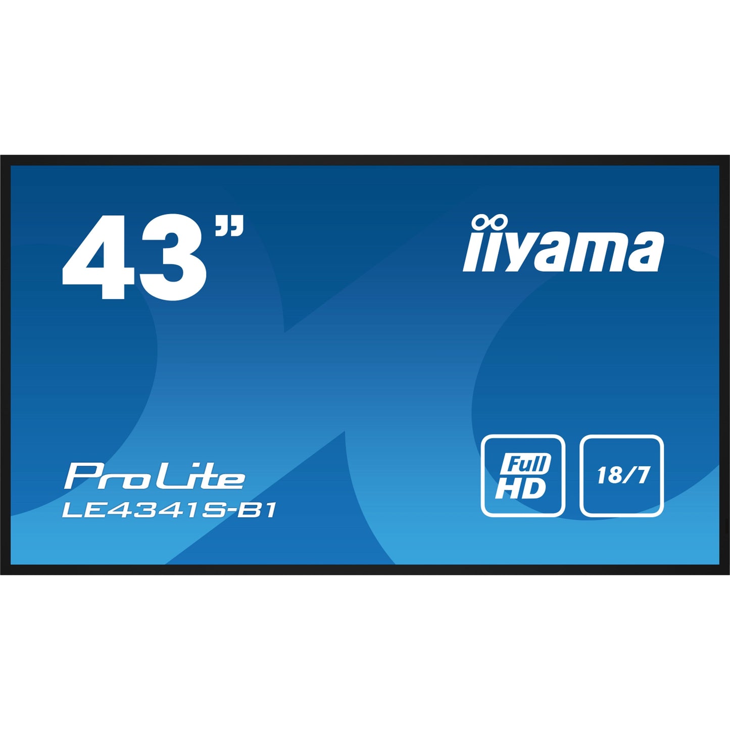 iiyama ProLite LE4341S-B1 42" Digital Signage IPS Full HD Display with 18/7 Operation