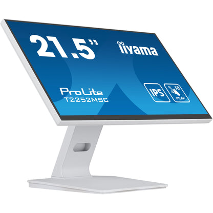 iiyama ProLite computer monitor 54.6 cm (21.5") 1920 x 1080 pixels Full HD LCD Touchscreen Table White