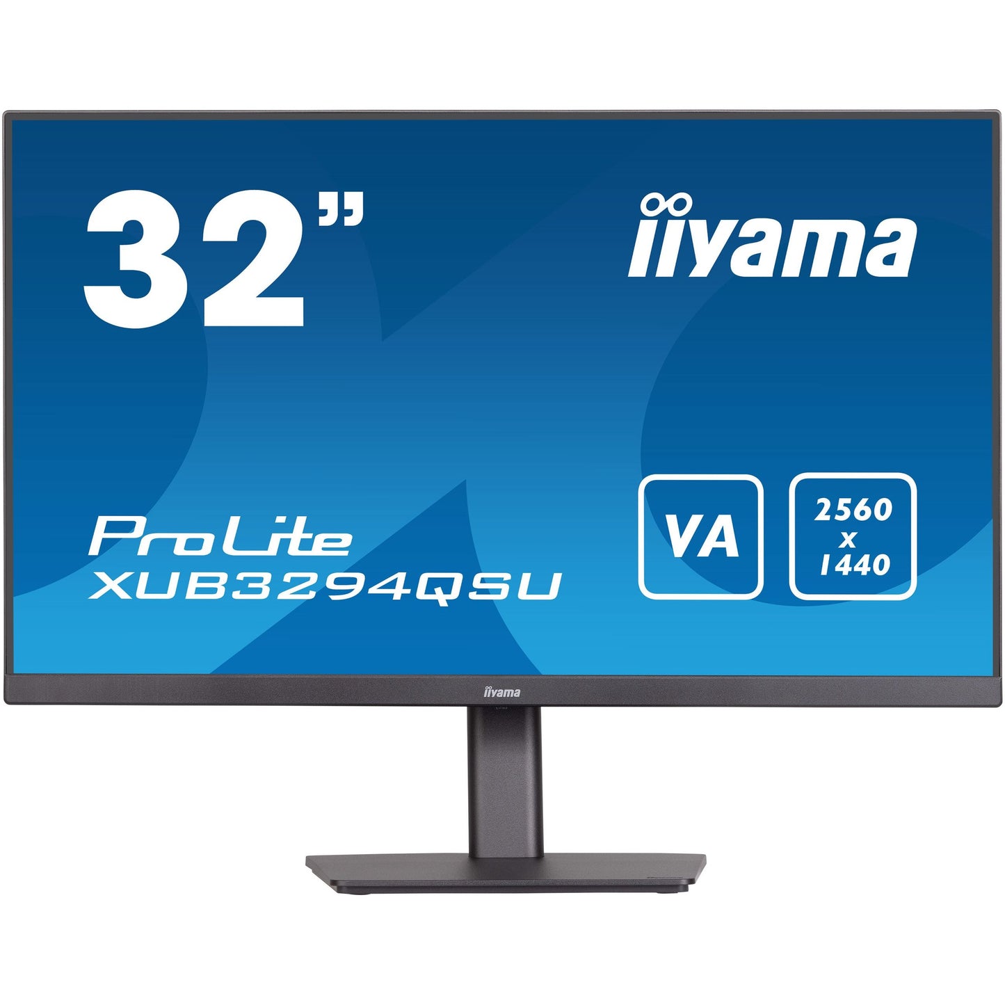 iiyama ProLite XUB3294QSU-B1 computer monitor 80 cm (31.5") 2560 x 1440 pixels Wide Quad HD LCD Black