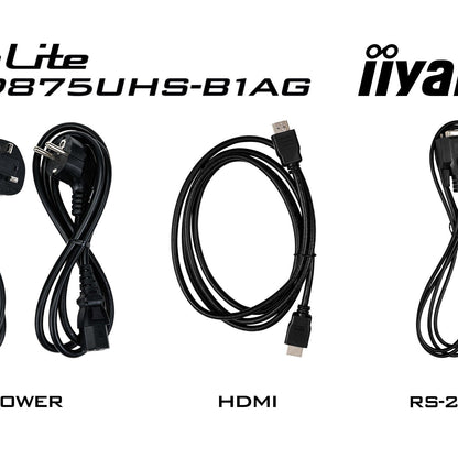 iiyama ProLite LH9875UHS-B1AG 98" 4K Ultra Large Format Display with Android OS