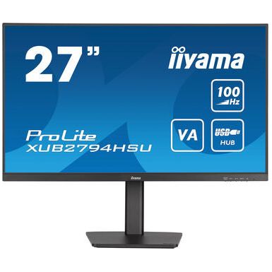 iiyama ProLite XUB2794HSU-B6 27" Full HD VA panel with 100Hz refresh rate and 150mm height adjustable stand