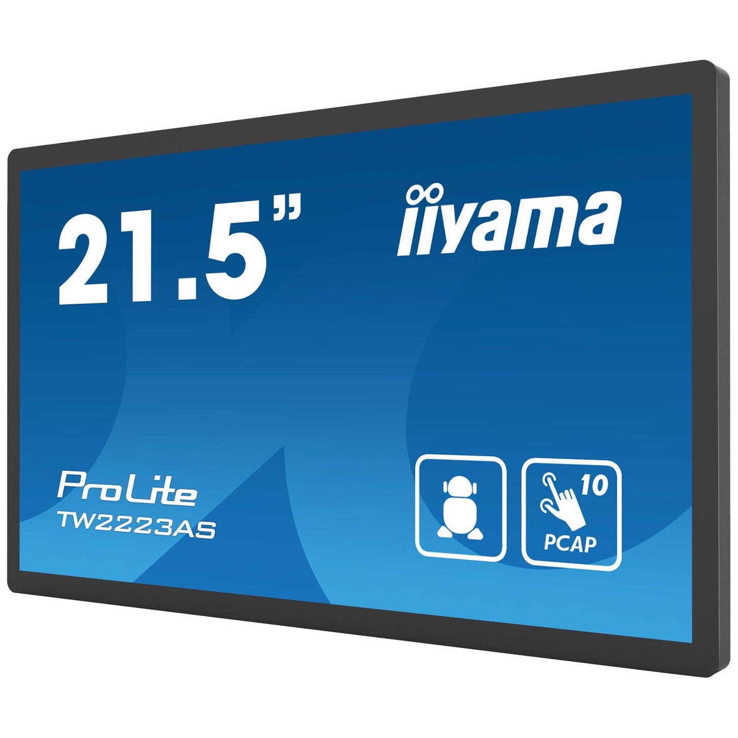 iiyama Prolite TW2223AS-B1 21.5" PCAP 10p Edge-to-Edge Touchscreen PC with Android OS
