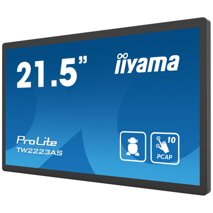iiyama Prolite TW2223AS-B1 21.5" PCAP 10p Edge-to-Edge Touchscreen PC with Android OS