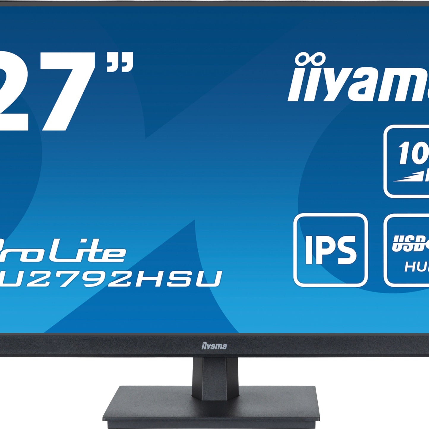 iiyama ProLite XU2792HSU-B6 27" IPS technology panel with USB hub and 100Hz refresh rate