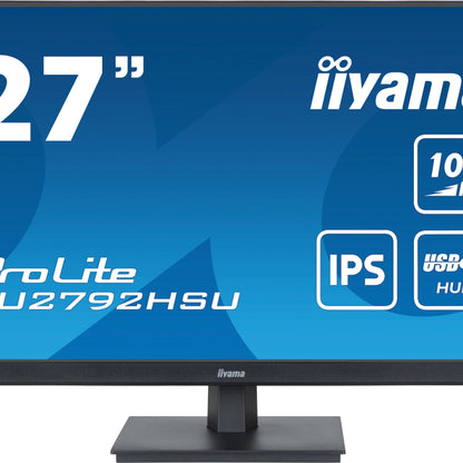 iiyama ProLite XU2792HSU-B6 27" IPS technology panel with USB hub and 100Hz refresh rate