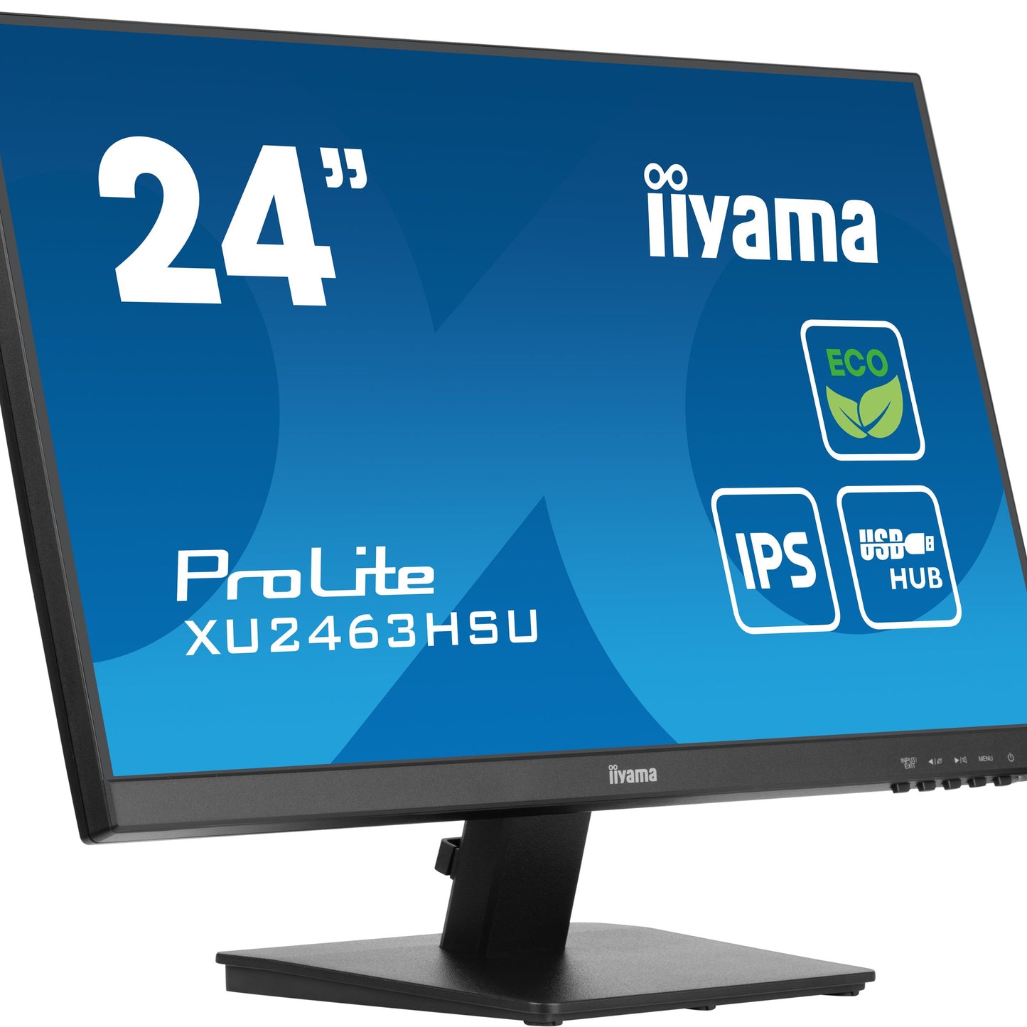iiyama ProLite XU2463HSU-B1 24" IPS, Full HD panel with B energy class