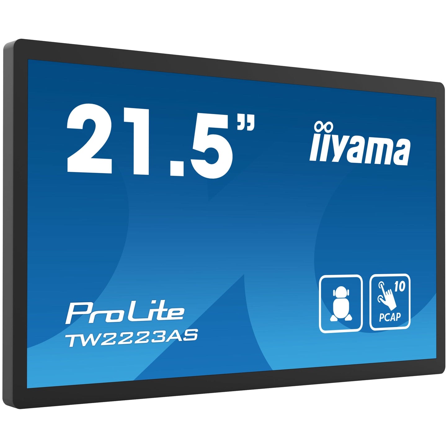 iiyama Prolite TW2223AS-B1 21.5" PCAP 10p Edge-to-Edge Touchscreen PC with Android OS