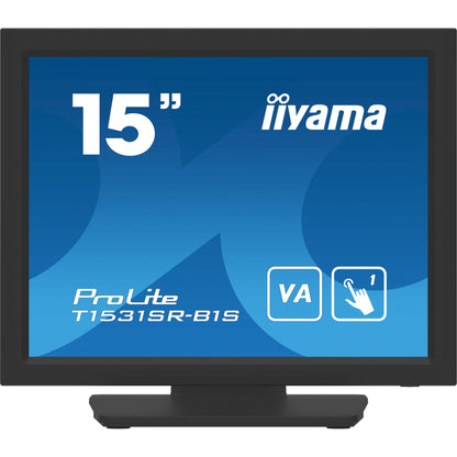 iiyama T1531SR-B1S POS monitor 38.1 cm (15") 1024 x 768 pixels XGA Touchscreen