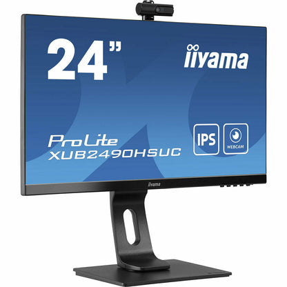 iiyama ProLite XUB2490HSUC-B1 24" IPS LCD Monitor with FHD Webcam