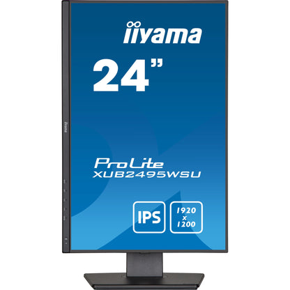 iiyama ProLite XUB2495WSU-B5 24" 1920 x 1200 pixels IPS Desktop Monitor