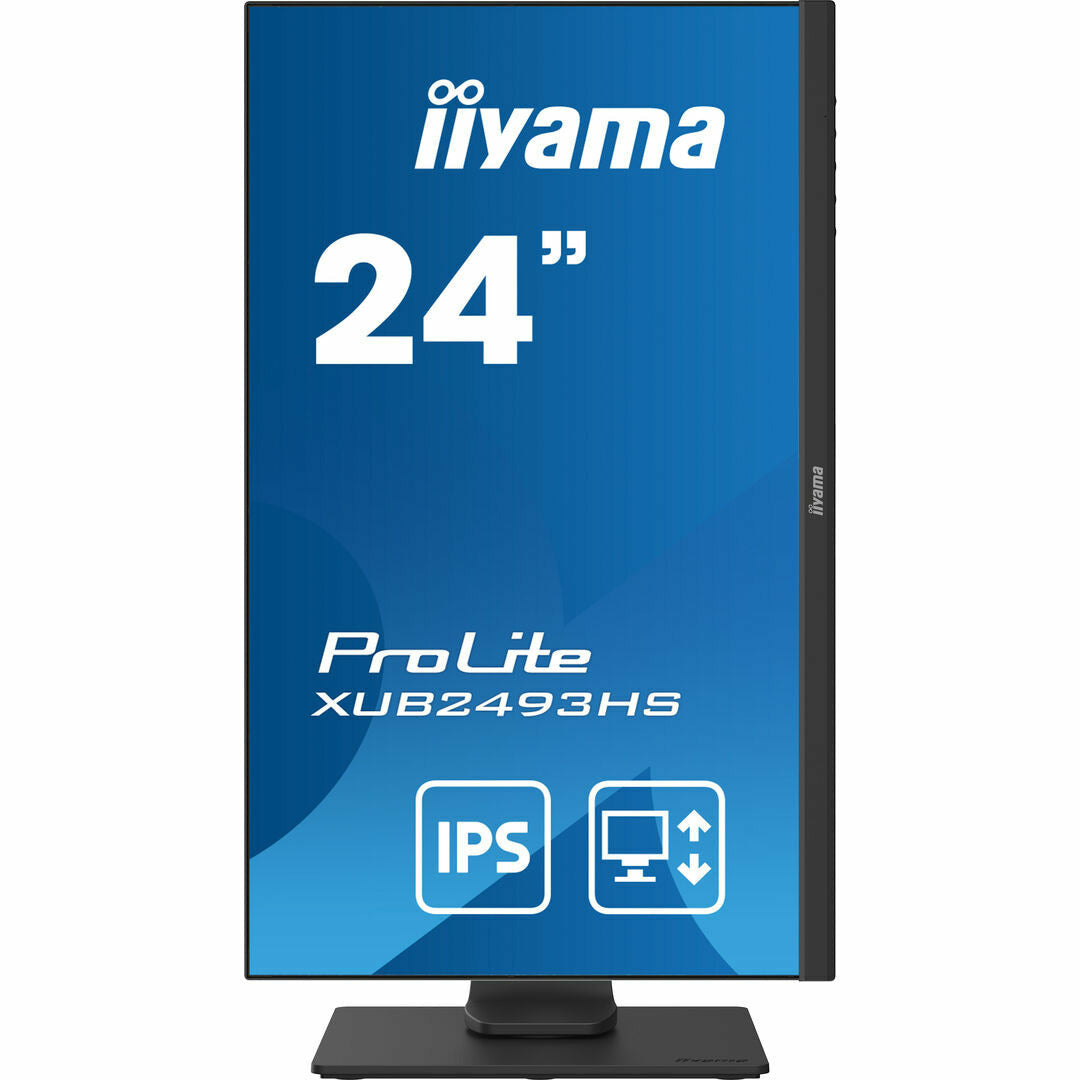 iiyama ProLite XUB2493HS-B4 24" IPS LCD Monitor with Height Adjust Stand