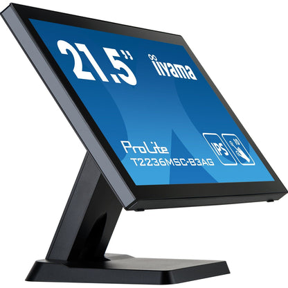 iiyama ProLite computer monitor 54.6 cm (21.5") 1920 x 1080 pixels Full HD LED Touchscreen Table Black