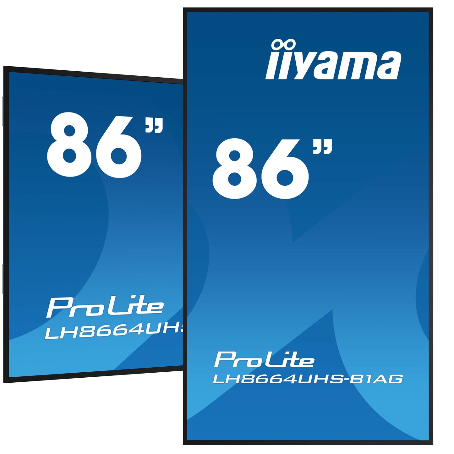 iiyama ProLite LH8664UHS-B1AG 86" 4K Ultra HD Large Format Display with Android OS