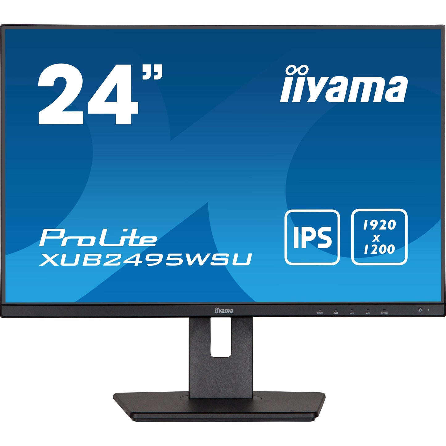 iiyama ProLite XUB2495WSU-B5 24" 1920 x 1200 pixels IPS Desktop Monitor