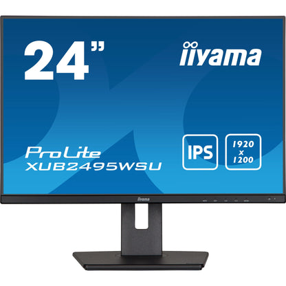 iiyama ProLite XUB2495WSU-B5 24" 1920 x 1200 pixels IPS Desktop Monitor