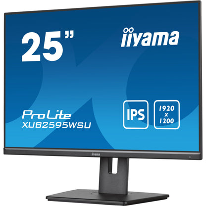 iiyama ProLite XUB2595WSU-B5 computer monitor 63.5 cm (25") 1920 x 1200 pixels WUXGA LED Black