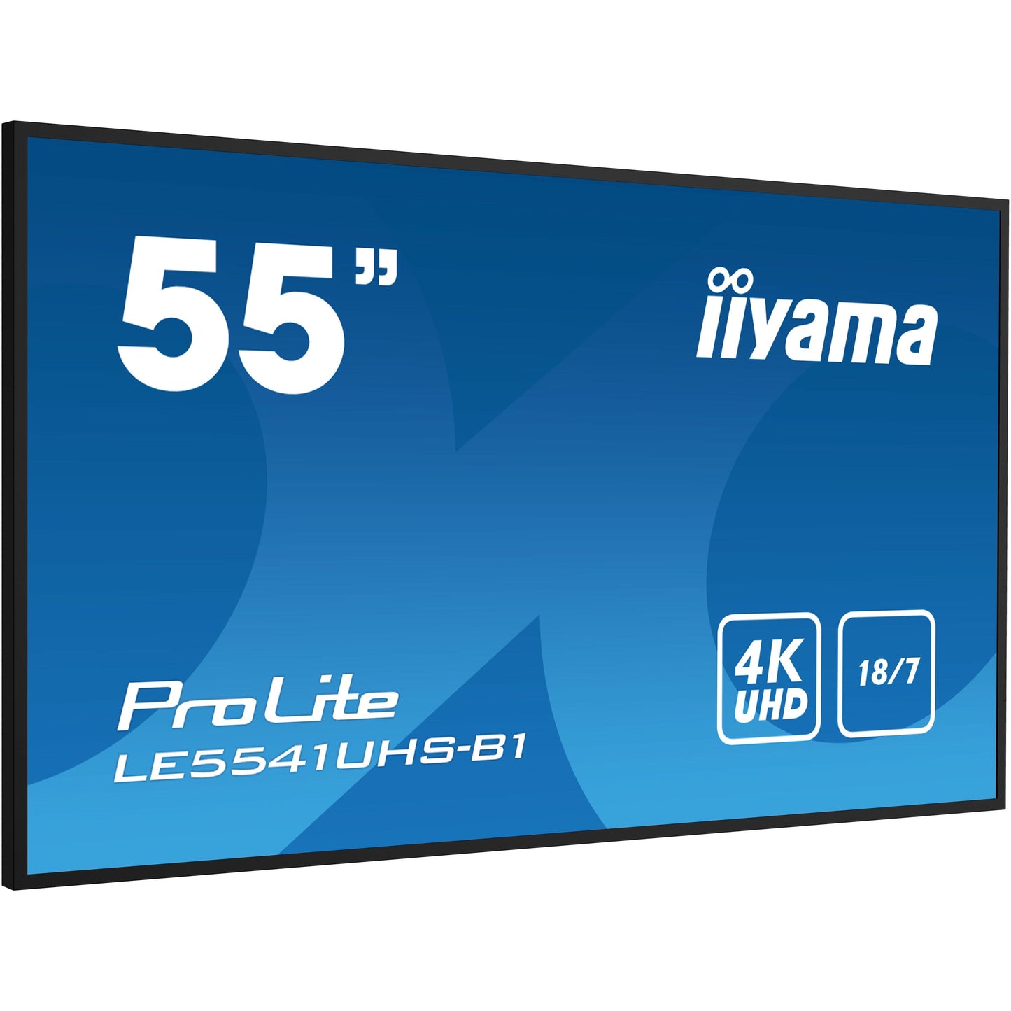 iiyama LE5541UHS-B1 Signage Display Digital signage flat panel 138.7 cm (54.6") LCD 350 cd/m² 4K Ultra HD Black 18/7