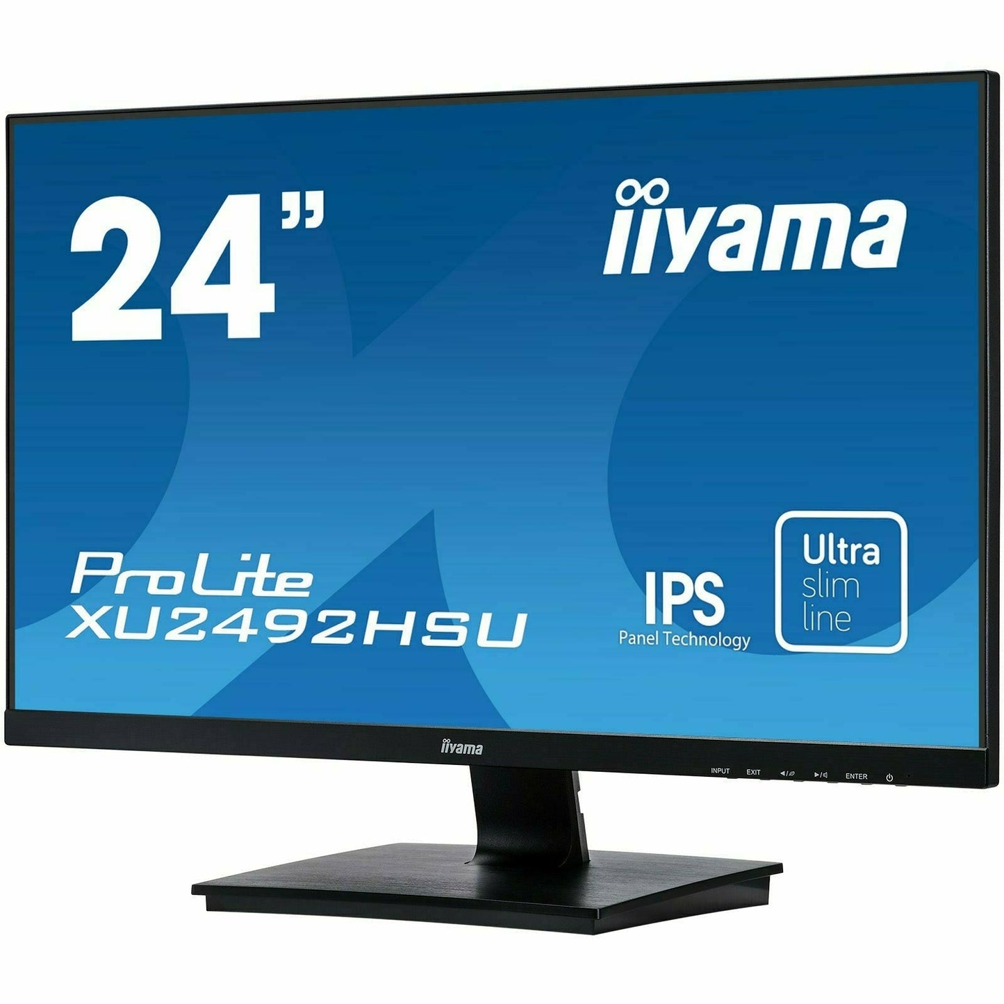 iiyama XU2492HSU-B1 24" IPS LCD Slim Bezel Monitor