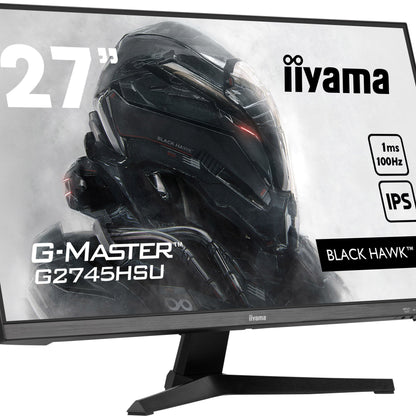iiyama G-MASTER G2745HSU-B1 Black Hawk with IPS Panel Technology and 1ms MPRT