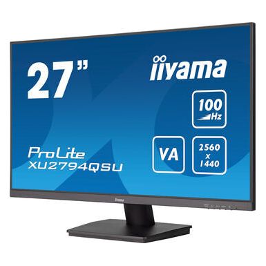 iiyama ProLite XU2794QSU-B6 27" 2560 x 1440 pixels WQHD LCD Display