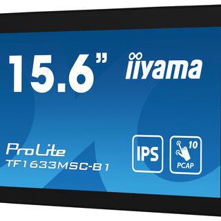 iiyama ProLite TF1633MSC-B1 15.6" PCAP Full HD Touch Screen Display